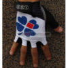 2009 Team FDJ Cycling Gloves Mitts White