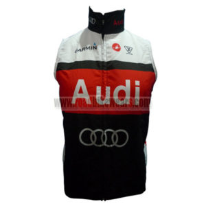 2011 Audi Cycling Vest Sleeveless Waistcoat Rain-proof Windbreak