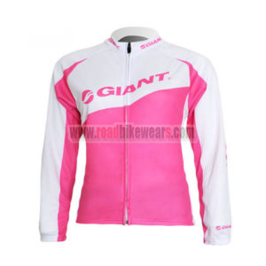 2012 GIANT Pro Cycling Women's Long Sleeve Jersey Pink