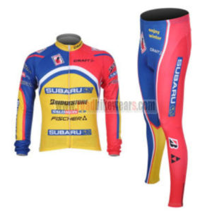 2012 SUBARU Pro Cycling Kit Long Sleeve