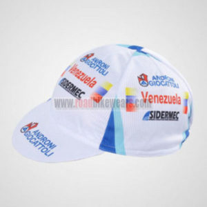 2012 Team ANDRONI Venezuela Cycling Cap Hat White