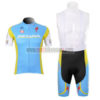 2012 Team ASTANA Cycling Bib Kit Blue
