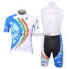 2012 Team BIANCHI Cycling Bib Kit Blue White