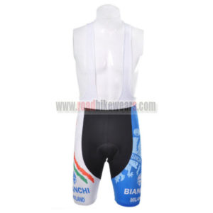 2012 Team BIANCHI Cycling Bib Shorts Blue White