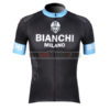 2012 Team BIANCHI Cycling Jersey Shirt maillot cycliste Black Blue