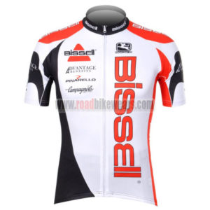 2012 Team BISSELL Cycling Jersey Shirt ropa de ciclismo