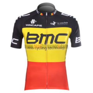 2012 Team BMC Cycling Jersey Shirt ropa de ciclismo Red Yellow
