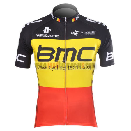 op gang brengen Vernauwd lied 2012 Team BMC Cycle Apparel Biking Jersey Top Shirt Maillot Cycliste Red  Yellow | Road Bike Wear Store