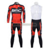 2012 Team BMC Pro Cycling Bib Kit Long Sleeve