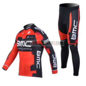2012 Team BMC Pro Cycling Kit Long Sleeve