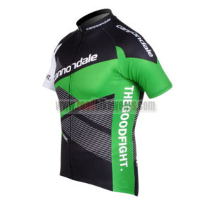2012 Team CANNONDALE Cycle Jersey Shirt ropa de ciclismo Green Black