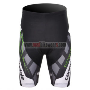 2012 Team CANNONDALE Cycling Shorts White Black