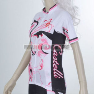 2012 Team CASTELLI Women Cycle Jersey Shirt maillot cycliste