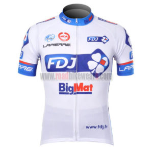 2012 Team FDJ Cycling Jersey Shirt maillot cycliste