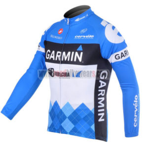 2012 Team GARMIN Cycle Long Sleeve Jersey