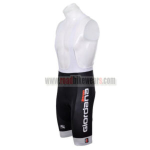 2012 Team GIORDANA Cycle Bib Shorts Black White