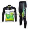2012 Team GreenEDGE Bicycle Long Kit Black Green