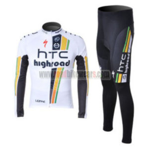 2012 Team HTC Highroad Cycling Long Sleeve Kit