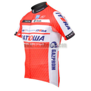 2012 Team KATUSHA Bicycle Jersey Shirt ropa de ciclismo Red