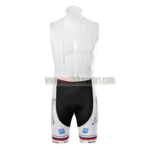 2012 Team KATUSHA Cycling Bib Shorts White