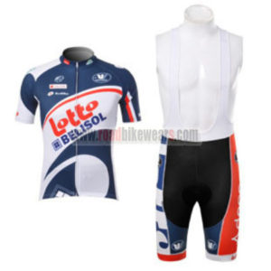2012 Team LOTTO BELISOL Cycling Bib Kit
