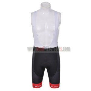 2012 Team NALINI Cycling Bib Shorts Black Red