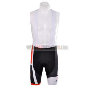2012 Team PINARELLO Cycling Bib Shorts Red Black