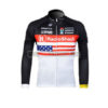 2012 Team RadioShack NISSAN TREK Cycling Long Sleeve Jersey American Flag