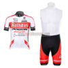 2012 Team Rothaus Cycling Bib Kit White Red