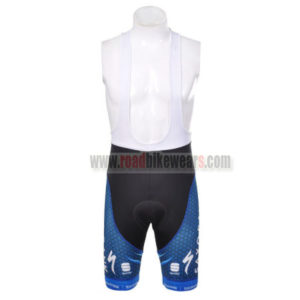 2012 Team SAXO BANK Cycling Bib Shorts Blue