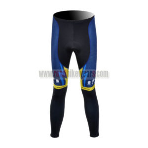 2012 Team SAXO BANK Cycling Long Pants Blue Yellow