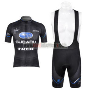 2012 Team SUBARU Cycling Bib Kit Black