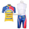 2012 Team SUBARU Cycling Bib Kit Blue Yellow Pink