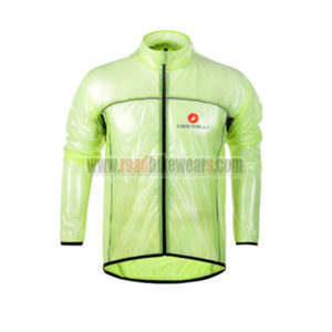 2013 Team Castelli Cycling Windbreaker Green Waterproof