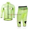 2013 Team Castelli Cycling Windbreaker Kit Green Waterproof