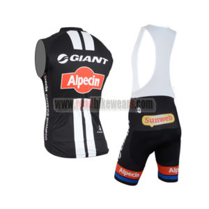 2015 Team GIANT Alpecin Biking Sleeveless Vest Kit