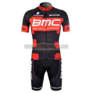 2012 Team BMC Cycling Kit Black Red