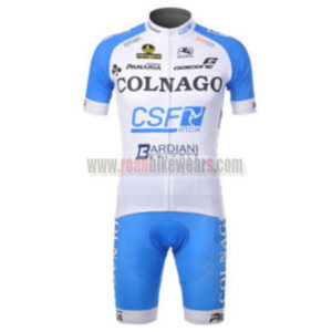 2012 Team COLNAGO Cycling Kit White Blue