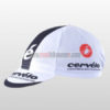 2012 Team Cervelo Cycling Cap Hat White Black