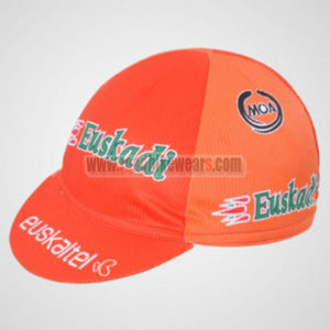 2012 Team Euskaltel EUSKADI Cycling Cap Hat Orange
