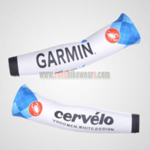 2012 Team GARMIN Cycling Arm Warmers Sleeves