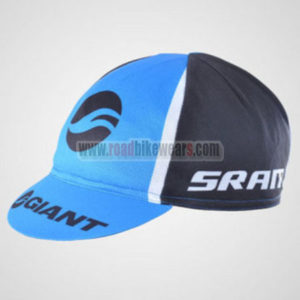 2012 Team GIANT Cycling Cap Hat Black Blue