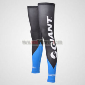 2012 Team GIANT Cycling Leg Warmers Sleeves Black Blue