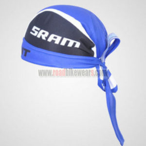 2012 Team GIANT SRAM Cycling Bandana Head Scarf Blue Black