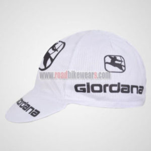 2012 Team Giordana Cycling Cap Hat White