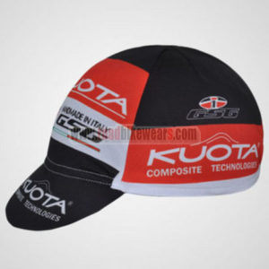 2012 Team KUOTA Cycling Cap Hat Black Red