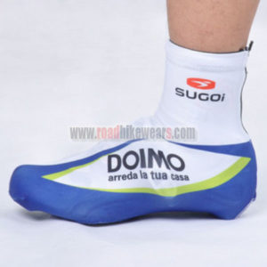 2012 Team LIQUIGAS SUGOI Cycling Shoes Covers White Blue