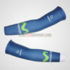 2012 Team Movistar Cycling Arm Warmers Sleeves Blue