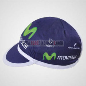 2012 Team Movistar Cycling Cap Hat Blue