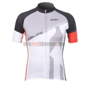 2012 Team NALINI Cycling Jersey Shirt ropa de ciclismo White Black